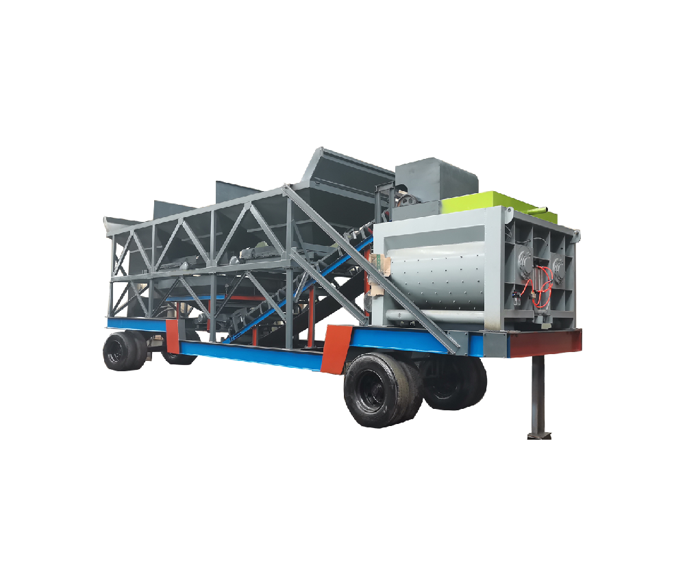 Серия мобильных бетоносмесительных установок