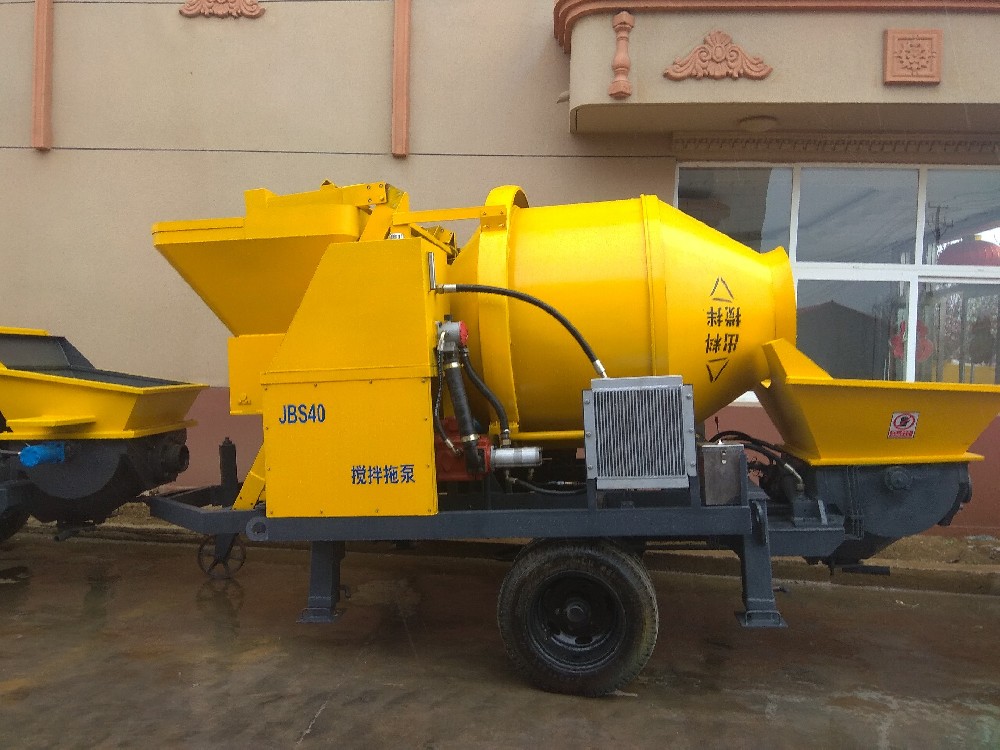 Электрический смесительный насос 40-го типа с барабаном